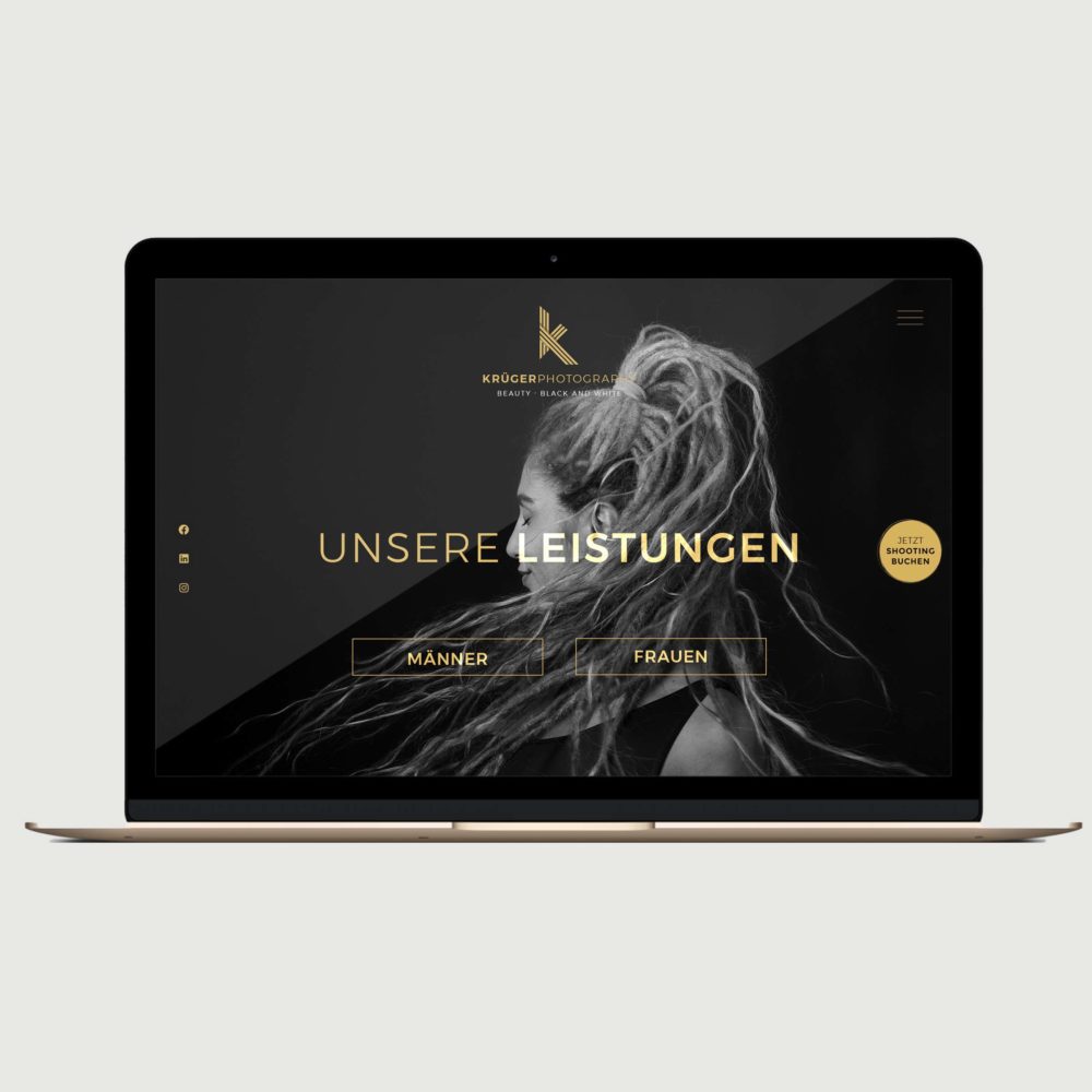 Webdesign Krüger Photography
